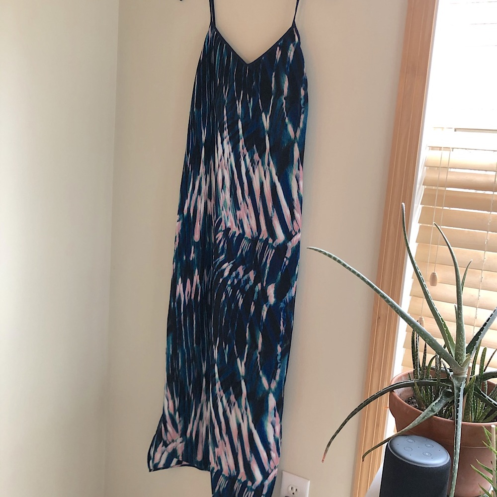 Sanctuary Colorful Maxi Dress w side slits